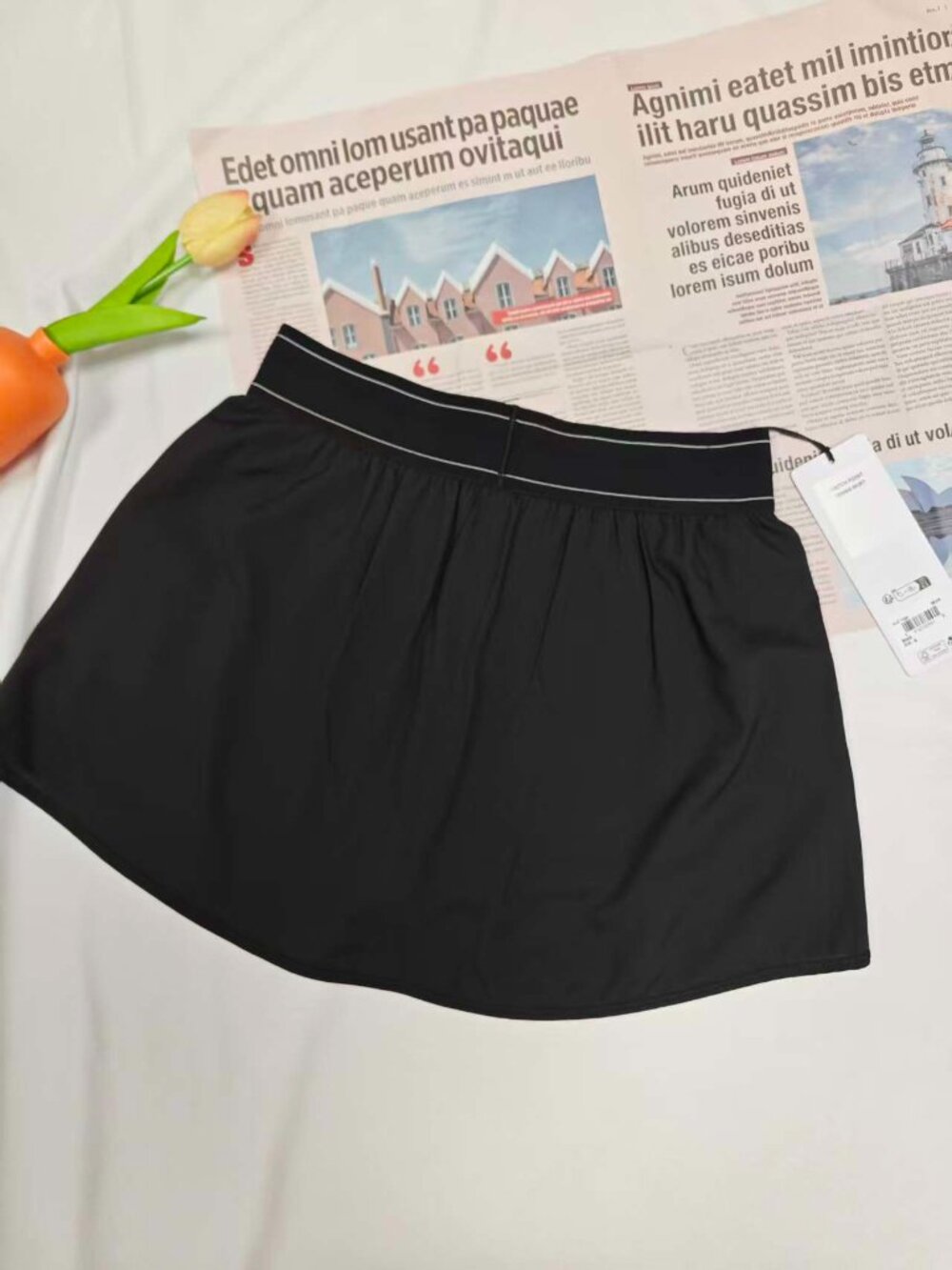 ALO Yoga Match Point Tennis Skirt Black NWT🧡😊Summer versatile short skirt - Picture 5 of 9
